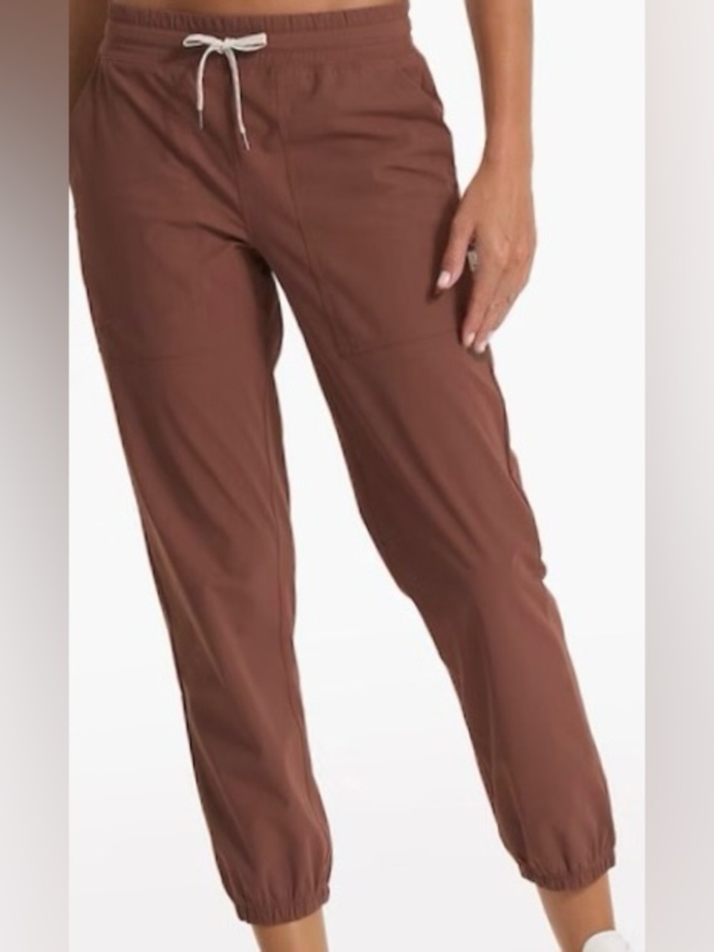 New Without Tags Vuori Miles Jogger - Hazelnut - Women's Large NWOT
